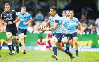  ?? Photo Icon Sport ?? Dans une situation délicate pour le rugby australien, les Waratahs de Lalakai Foketi sont ceux qui s’en sortent le mieux.