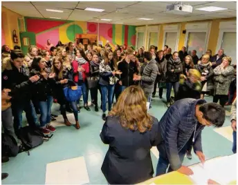  ??  ?? Le Brevet du collège est le premier diplôme dans la vie scolaire d’un élève. Au collège Albert-Camus, 65 élèves sur 84 l’ont décroché en juin dernier.