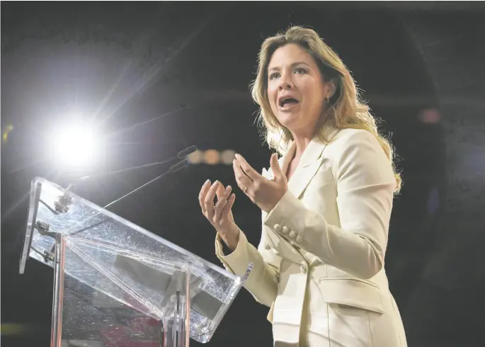  ?? DARREN CALABRESE / THE CANADIAN PRESS ?? Sophie Grégoire Trudeau brings her trademark naiveté and goofiness to her new book, Closer Together: Knowing Ourselves, Loving Each Other.