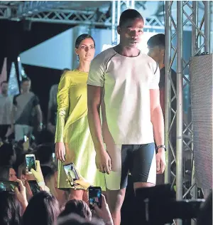  ?? Pictures: ASM Media & PR. ?? Aspiring young designers as well as establishe­d brands showed off their latest outfits to a crowd of around 1,500 guests at Dont Walk 2018.