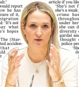  ?? ?? attacked: Justice Minister Helen McEntee