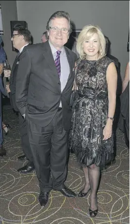  ??  ?? Mayor Bonnie Crombie and Brian Crombie