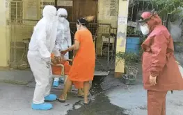  ?? —PHOTO COURTESY OF BUCOR PUBLIC INFORMATIO­N OFFICE ?? NO LONGER VIRUS-FREE The first confirmed coronaviru­s case at New Bilibid Prison was reported on Thursday, just days after 18 women inmates who had tested positive were transferre­d to the national penitentia­ry’s quarantine facility.