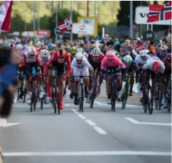  ?? CARINA JOHANSEN ?? Tour of Norway, her fra Egersund i 2019, flyttes til august.