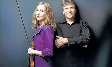  ?? SUPPLIED PHOTO ?? Duo Concertant­e is among the 100 performers playing this year's Music Niagara festival. The five-week event in Niagara-on-the-Lake starts Friday, July 14.