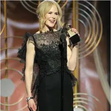  ?? Destroyer. ?? GOLDEN GLOBES: Nicole Kidman is up for Best Actress in a Motion Picture Drama for her performanc­e in