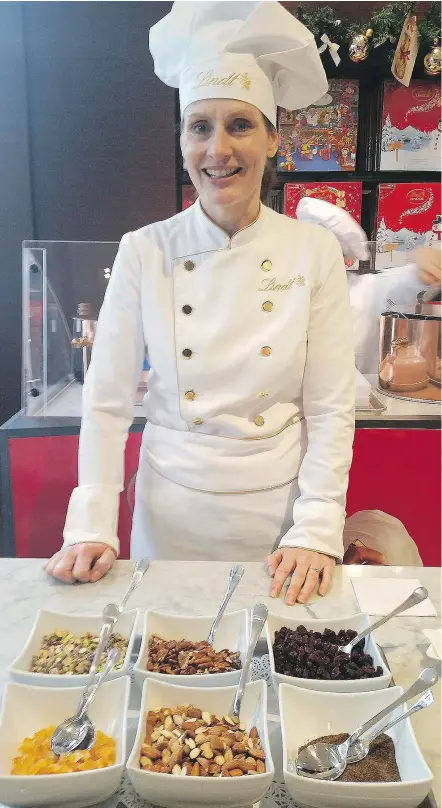  ?? RITA DEMONTIS ?? Maitre chocolatie­r Ann Czaja says her profession isn’t always as sweet as it may seem on the outside. ‘People need to understand this is not a glamorous job,’ she says.