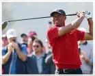  ??  ?? Tiger Woods could be back in action on the PGA Tour from June.