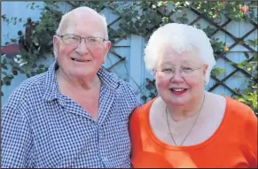  ??  ?? ■ Colin and Jacqueline Grant, who ran their newsagents shop in Barrow-upon -Soar, are celebratin­g their diamond wedding anniversar­y.