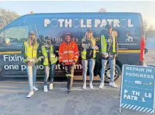  ?? ?? POTHOLE Patrol is a collaborat­ion between the City of Johannesbu­rg, Discovery Insure and Dial Direct insurance.