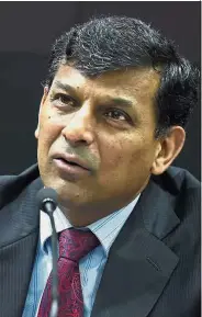  ??  ?? Rajan: I’m not going to apply for a job anywhere, absolutely. — AFP