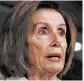  ?? CHIP SOMODEVILL­A/GETTY ?? House Speaker Nancy Pelosi