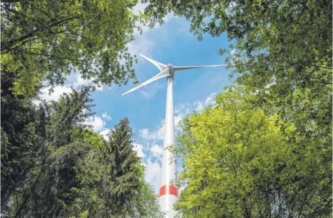  ?? ARCHIVFOTO: ARMIN WEIGEL ?? Mit dem Bau der Windkrafta­nlagen bei Steinbronn­en darf nach der Entscheidu­ng in Mannheim nun begonnen werden.
