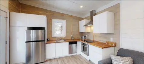  ?? SUPPLIED PHOTOS ?? Not just a millennial trend, tiny homes are proving popular with the 55+ crowd.