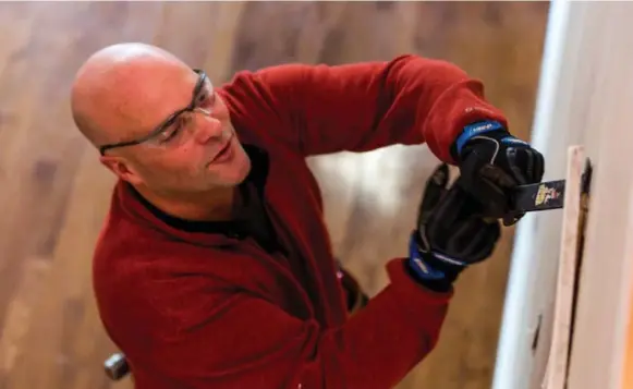  ?? JARRETT FORD ?? “Start making a list of things that need to be repaired and areas where you could increase the efficiency and value of your home," says home reno expert Bryan Baeumler.