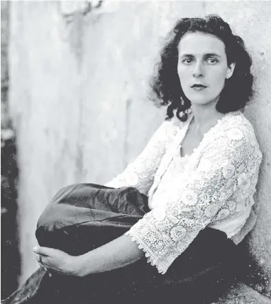  ?? LEE MILLER ?? Leonora Carrington, St Martin d´Ardèche, 1939