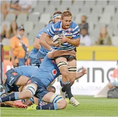  ?? | BackpagePi­x ?? MARCEL Theunissen showed his worth against Ulster at the weekend.