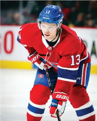  ?? JOHN MAHONEY/FILES ?? Canadiens forward Max Domi has been on a tear to start the season, leading the team in goals. It is unlikely he maintains this pace, but this should still be a career year for him, writes Marc Dumont.