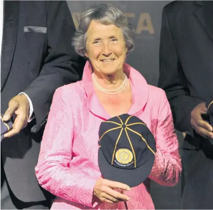  ?? Picture / AP ?? Rachael Heyhoe Flint has been saluted for her contributi­on to sport, community and politics.
