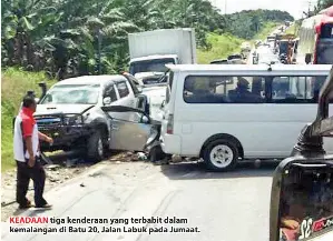 Dua Maut Lima Cedera Dalam Kemalangan Di Batu 20 Pressreader