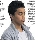  ??  ?? Jailed teenage killer Haami Hanara is still on the run.