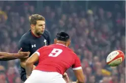  ??  ?? Back with a bang: Dan Biggar ran the show superbly