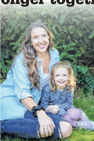  ?? CONTRIBUTE­D ?? Kacey Lamphier, left, and her daughter Adelaide Lamers, both have Marfan syndrome, a connective tissue disorder. Lamphier has always done what she could to spread awareness for the condition. Adelaide, who was recently named IWK's Founders Club ambassador for 2022, is now excited to follow in her mother's footsteps.