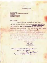  ?? — AP ?? This photo provided by Winner’s Auction House shows a letter of Albert Einstein to Professor David Bohm from 1954.