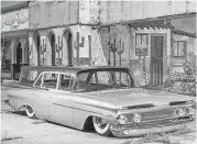  ?? Photo courtesy of John Jackson/NotStock Photograph­y ?? Cody Wall’s 1959 Chevy Brookwood Wagon