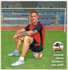  ??  ?? Leonardo Ramos Delantero / Lobos BUAP