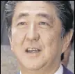  ?? BLOOMBERG ?? Shinzo Abe