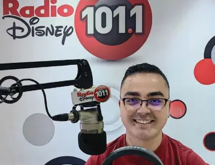  ?? CORTESÍA ?? Diego Bejarano está realizado en Radio Disney.