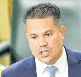  ?? FILE ?? Senator Matthew Samuda, minister without portfolio in the Ministry of Economic Growth and Job Creation.