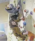  ?? ?? CLIMBING: RSPCA and ROKT have teamed up.
