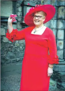  ?? ?? Anne Paterson was presented with an OBE in January; and inset, Mrs Jane MacLeod, LordLieute­nant for Argyll and Bute, is calling on people to nominate someone they think deserves an honour.