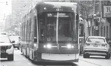  ?? DOUG IVES/THE CANADIAN PRESS ?? Toronto’s $1.2-billion order for Bombardier streetcars has been plagued by delivery delays for several years.