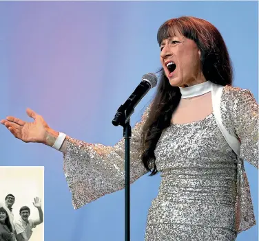  ?? ?? Judith Durham in New Plymouth in 2014, and in the mid-60s with, from left, Keith Potger, Athol Guy and Bruce Woodley.