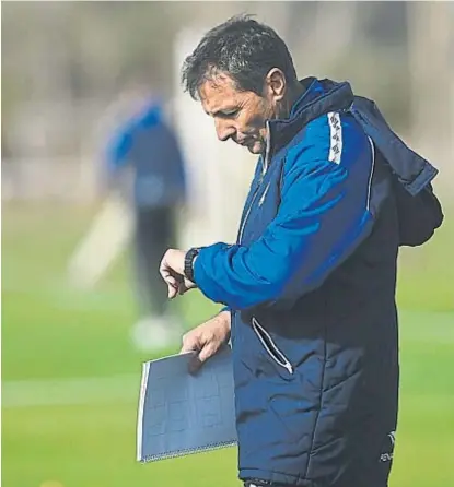  ?? (PEDRO CASTILLO) ?? Ciclo exitoso. Hoy Kudelka dirigirá la práctica y mañana se despedirá contra Boca en el Kempes.