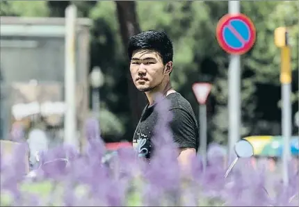  ?? CÉSAR RANGEL ?? Shuang-Xiao Zhan estudiará segundo de Enfermería en el hospital de Sant Pau (UAB)