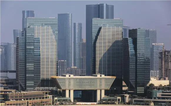  ?? Bloomberg ?? Abu Dhabi Global Market is the regulator of hybrid asset manager FinaMaze