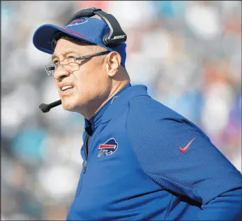  ?? PHELAN M. EBENHACK/AP ?? Juan Castillo is the Bears’ new offensive line coach, having previously held the same position in Buffalo.