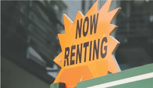  ?? BRENDAN MILLER / POSTMEDIA NEWS FILES ?? If you borrow money to generate income — perhaps to buy an income property like a condo or duplex
that can be rented out for example — the borrowing costs of those funds are tax deductible.