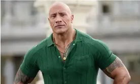  ?? Success. Photograph: REX/Shuttersto­ck ?? Dwayne Johnson will try to buck history in managing the third version of the XFL to