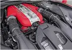  ??  ?? ENGINE The old 6.3-litre V12 has swelled to 6.5 litres, with power now nudging almost 800bhp. It’s seriously quick in-gear, too, with the seven-speed dual-clutch box allowing 0-62mph in just 2.9 seconds