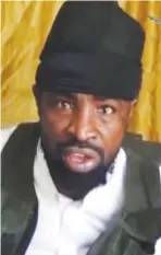  ??  ?? Abubakar Shekau