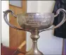  ??  ?? The George M Sime cup, as it was when found.
