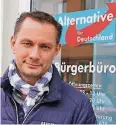  ??  ?? AfD-Mann Tino Chrupalla (42)