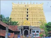  ?? HT FILE ?? When one of the vaults of Padmanabha­swamy temple was opened in 2011, treasures estimated at ₹1 lakh crore were found.