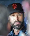  ?? KARL MONDON / BAY AREA NEWS ?? Giants manager Gabe Kapler says he plans to skip the national anthem before games “until I feel better about the direction of our country.”