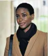  ?? ?? Gripping: Tracy Ifeachor plays Cleo Roberts, a duty solicitor handed an explosive case involving Talitha Campbell (Céline Buckens), top